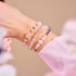 Guava | .925 Sterling Silver | Firefly Glass Bracelet